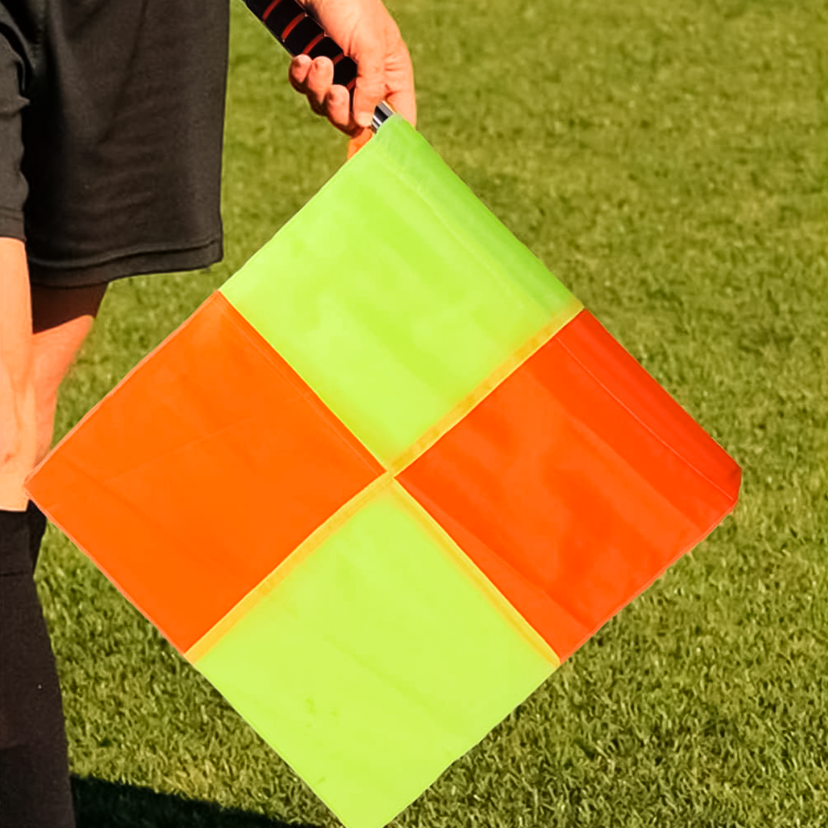 Bandera Banderín De Arbitro Deportivo Futbol Deportes