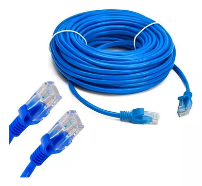 Cable De Red RJ45 Ethernet Color Azul