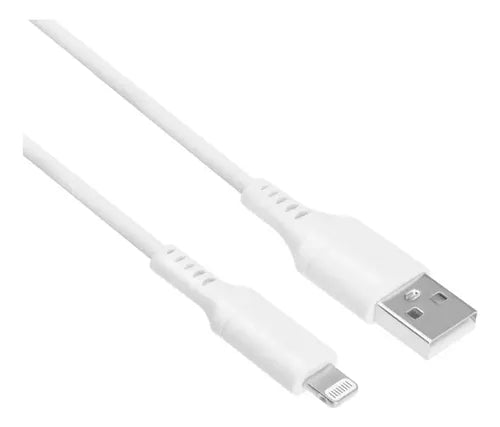 Cable EZRA DC49 USB A Tipo Lightning 3.0A Carga Rápida 1m