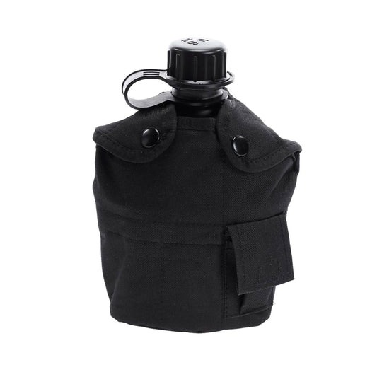 Cantimplora Militar Portátil Plastico + Estuche 1000ml