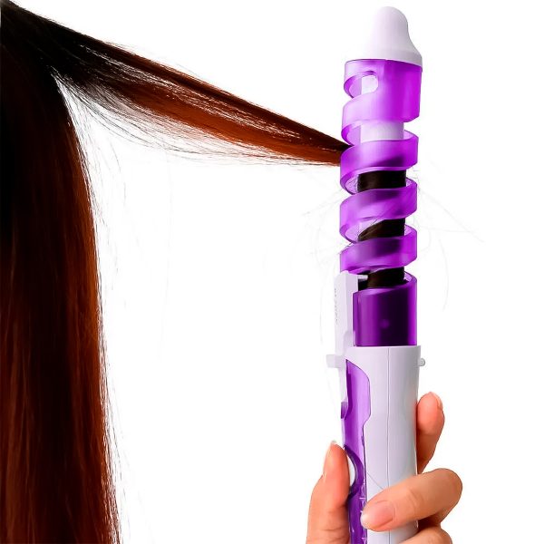 Churera Rizador Eléctrico En Espiral Ondas Rizos Para Cabello