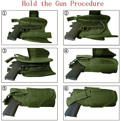 Funda De Pistola Universal Táctica De Pierna Policial Militar