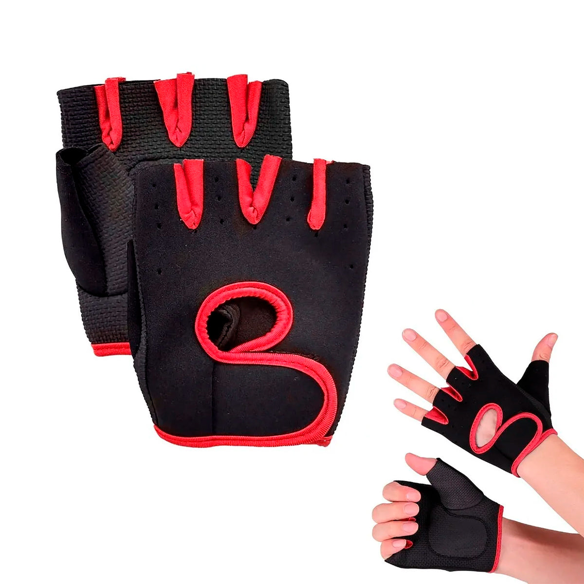 Guantes De Gimnasio Económicos Crossfit Pesas