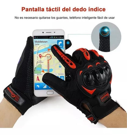 Guantes De Motociclismo Térmicos Con Proteccion Antideslizante