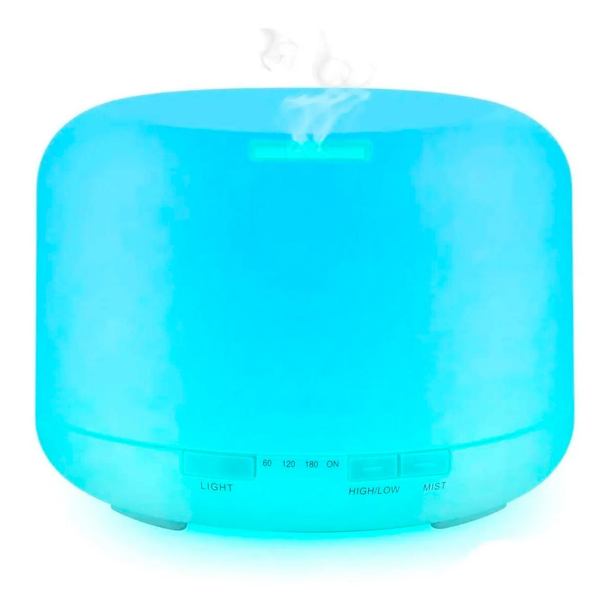 Humidificador 500ml Aromaterapia Purificador Luz Led + Control