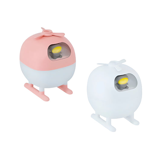 Humidificador Ambientador Aromaterapia Kawaii Con Luz Led Helicoptero H20