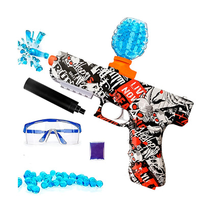 Juguete Para Niños Recargable Pistola Laser Balas De Hidrogel