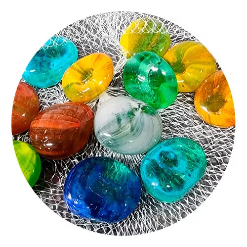 Piedras De Cristal Decorativas 593-32 Jardín Hogar Acuario