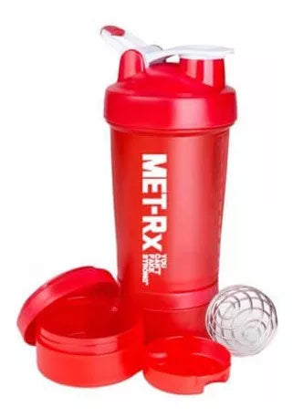 Shaker Vaso Mezclador Pastillero Separadores Proteina Gym