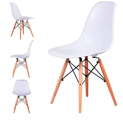 Silla Eiffel Estilo Minimalista Alta Calidad Elegante