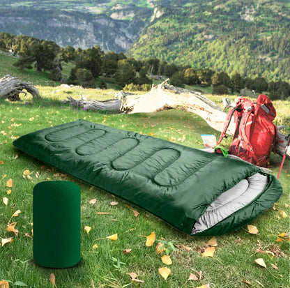 Sleeping Bag Bolsa De Dormir Camping + Bolsa