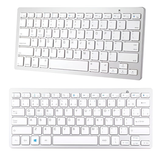 Teclado Portátil Inalámbrico Ultrafino Bluetooth Pc Laptop Celular